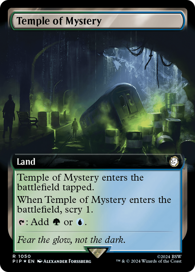 Temple of Mystery (Extended Art) (Surge Foil) [Fallout] | Tabernacle Games