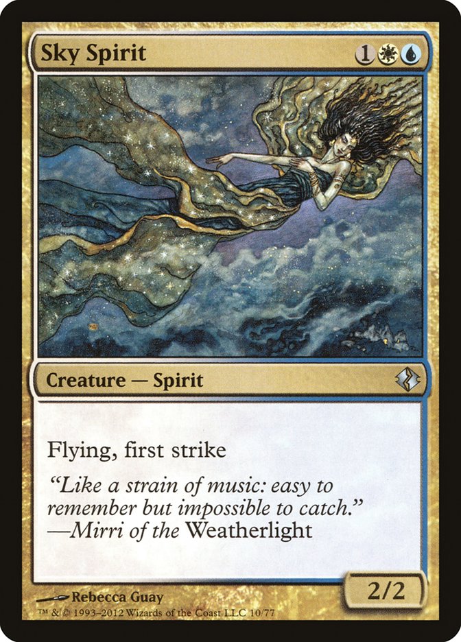 Sky Spirit [Duel Decks: Venser vs. Koth] | Tabernacle Games