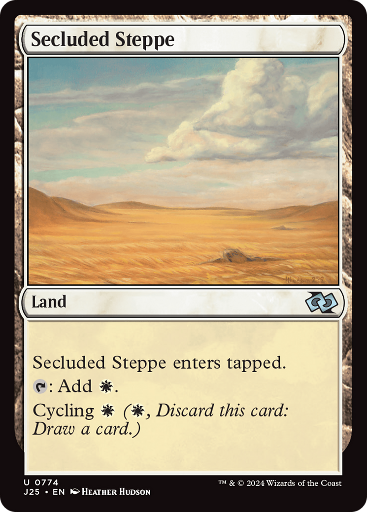 Secluded Steppe [Foundations Jumpstart] | Tabernacle Games