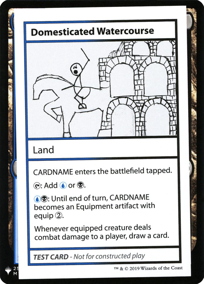 Domesticated Watercourse [Mystery Booster Playtest Cards] | Tabernacle Games