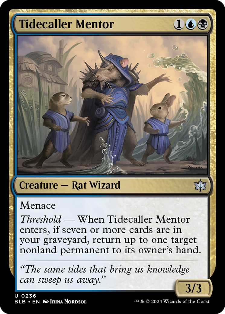 Tidecaller Mentor [Bloomburrow] | Tabernacle Games