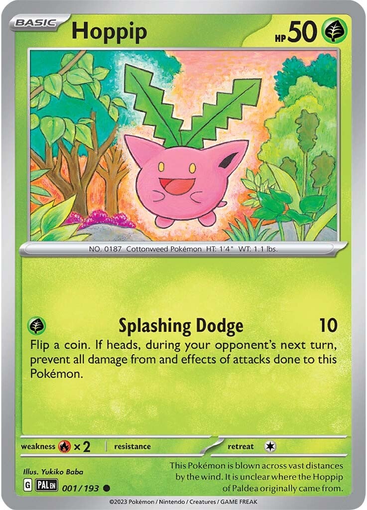 Hoppip (001/193) [Scarlet & Violet: Paldea Evolved] | Tabernacle Games