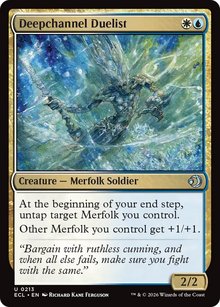 Deepchannel Duelist [Lorwyn Eclipsed] | Tabernacle Games