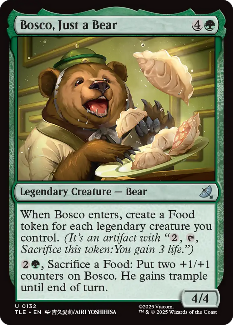 Bosco, Just a Bear [Avatar: The Last Airbender: Eternal-Legal] | Tabernacle Games