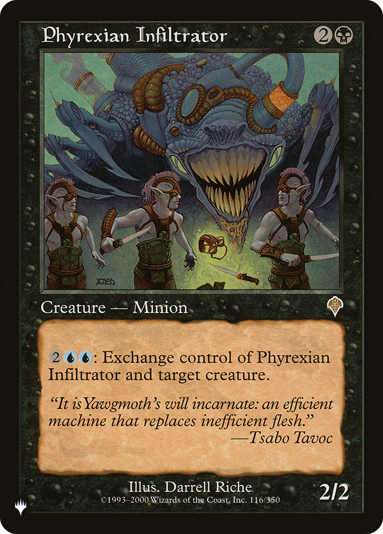 Phyrexian Infiltrator [The List] | Tabernacle Games