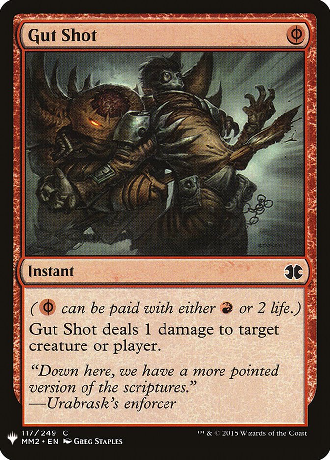 Gut Shot [Mystery Booster] | Tabernacle Games