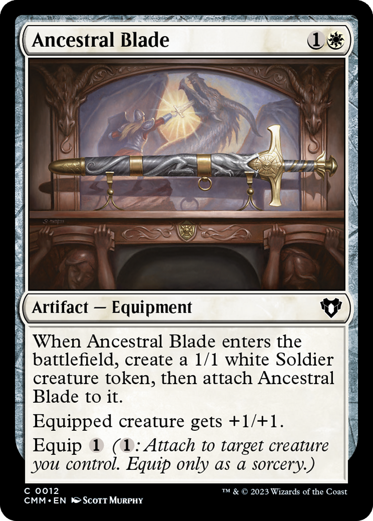 Ancestral Blade [Commander Masters] | Tabernacle Games