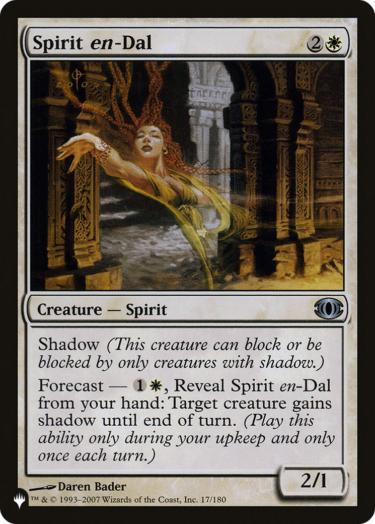 Spirit en-Dal [The List] | Tabernacle Games