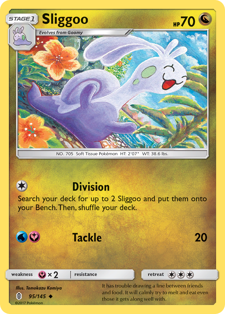 Sliggoo (95/145) [Sun & Moon: Guardians Rising] | Tabernacle Games