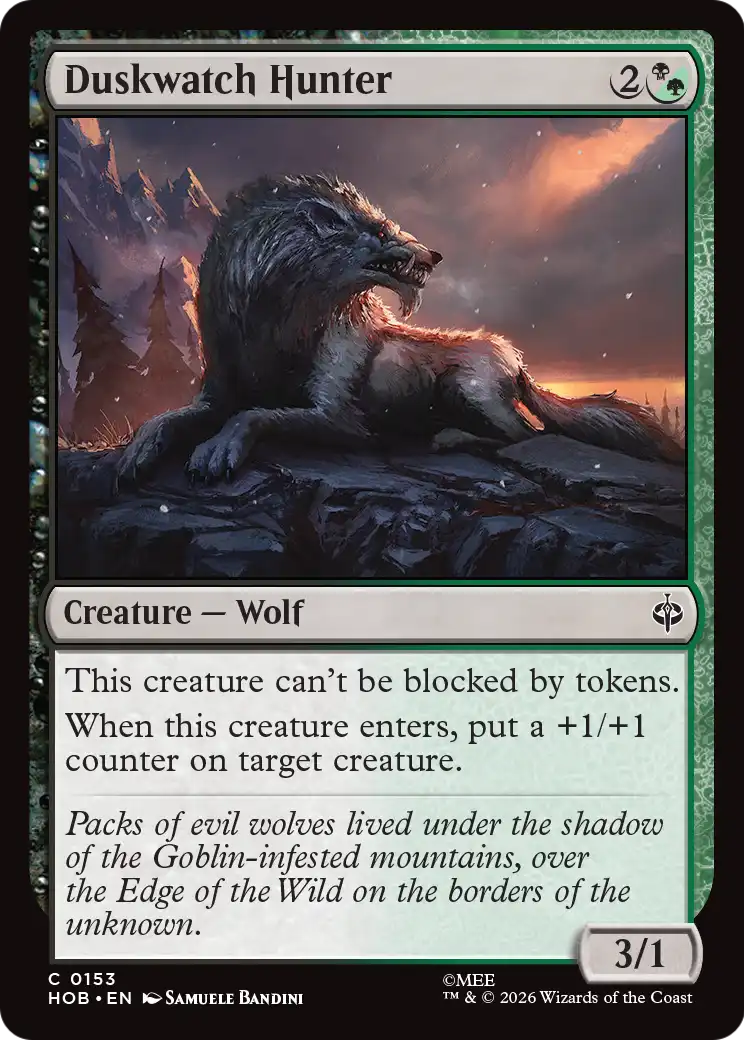 Duskwatch Hunter [The Hobbit] | Tabernacle Games