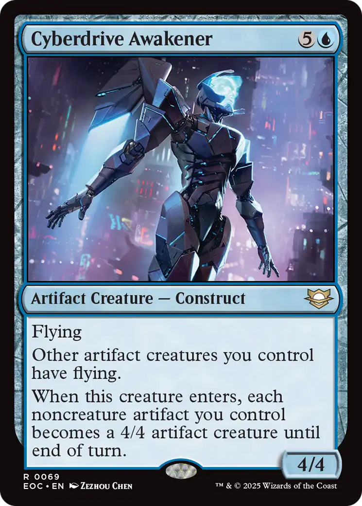 Cyberdrive Awakener [Edge of Eternities Commander] | Tabernacle Games
