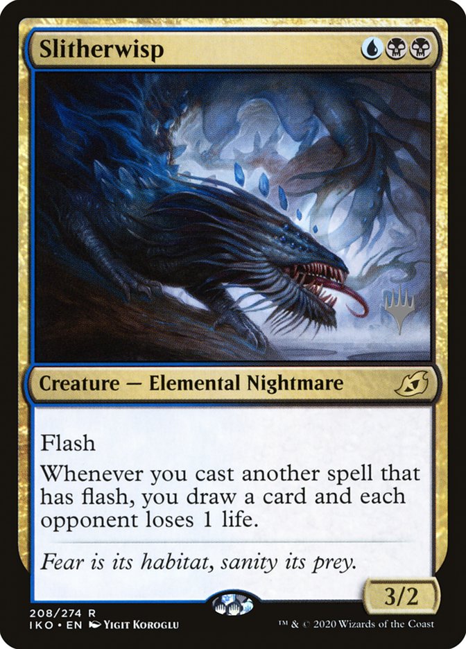 Slitherwisp (Promo Pack) [Ikoria: Lair of Behemoths Promos] | Tabernacle Games