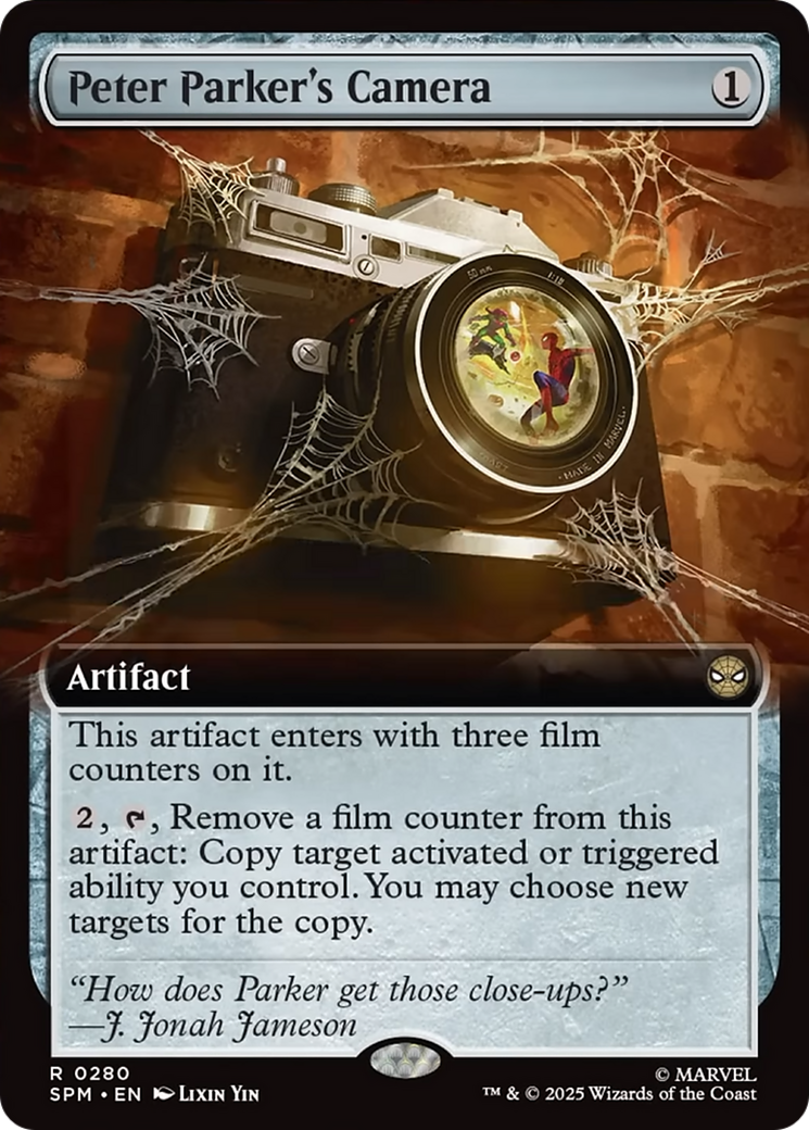 Peter Parker's Camera (Extended Art) [Marvel's Spider-Man] | Tabernacle Games