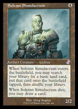 Solemn Simulacrum (Timeshifted) [Time Spiral Remastered] | Tabernacle Games