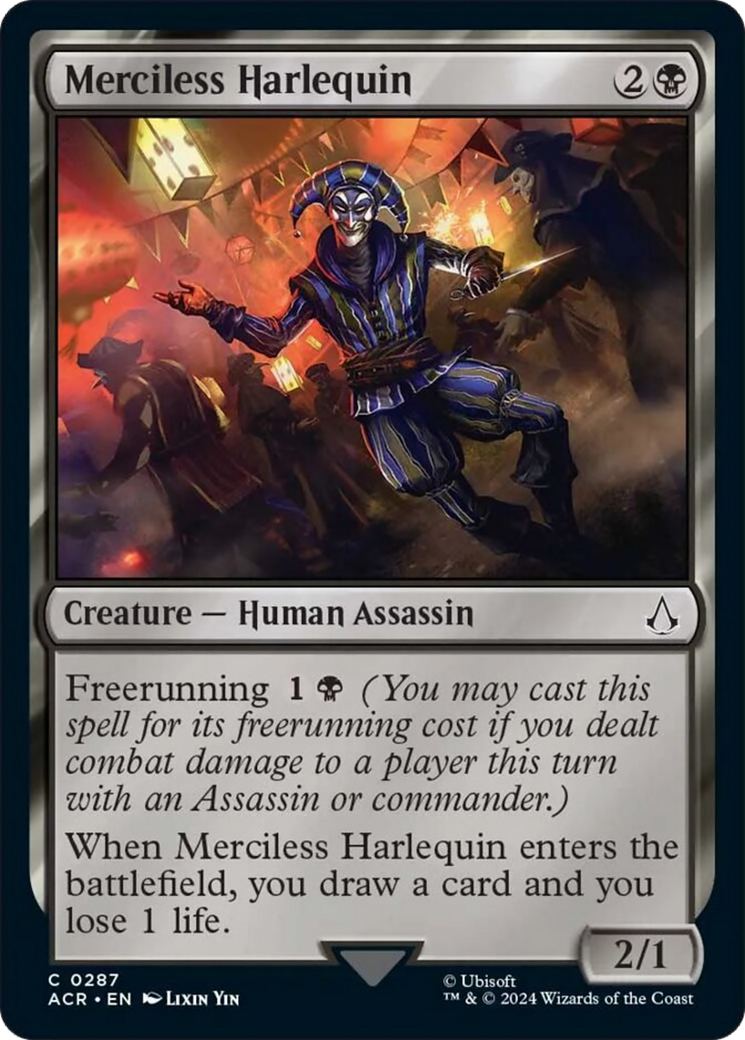 Merciless Harlequin [Assassin's Creed] | Tabernacle Games