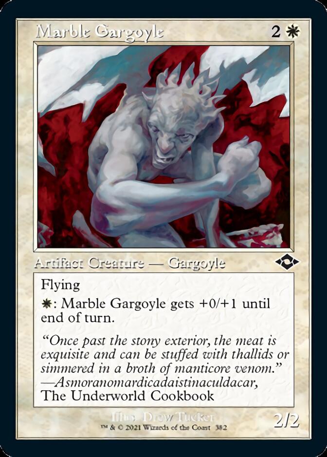 Marble Gargoyle (Retro Foil Etched) [Modern Horizons 2] | Tabernacle Games