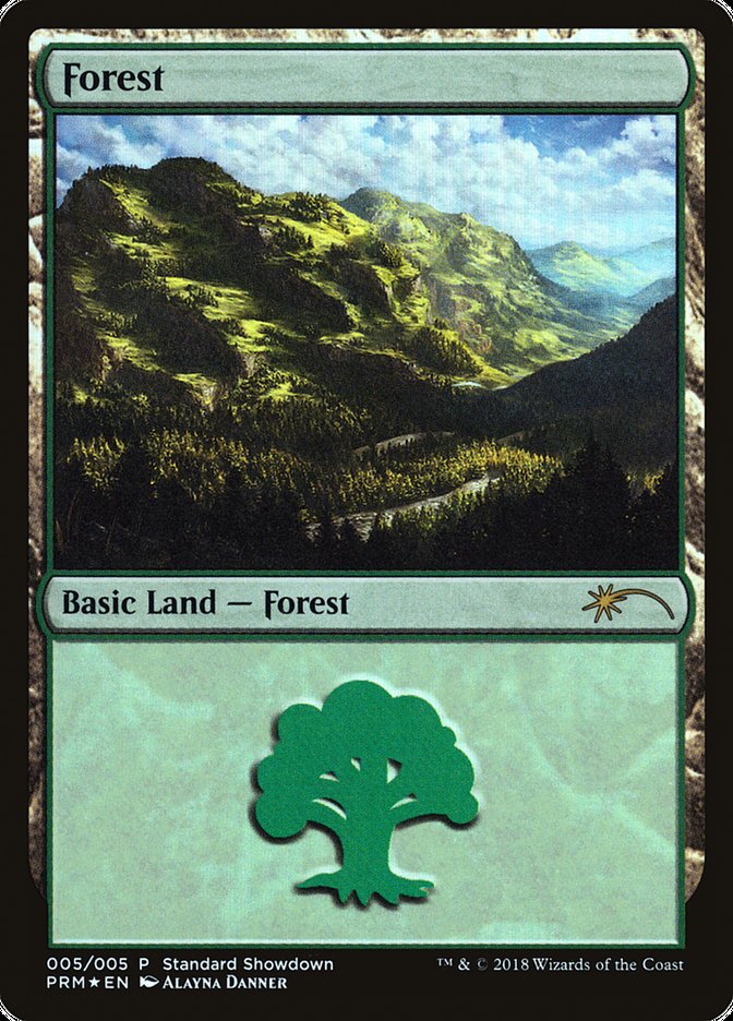 Forest (Alayna Danner) [Standard Showdown Promos] | Tabernacle Games