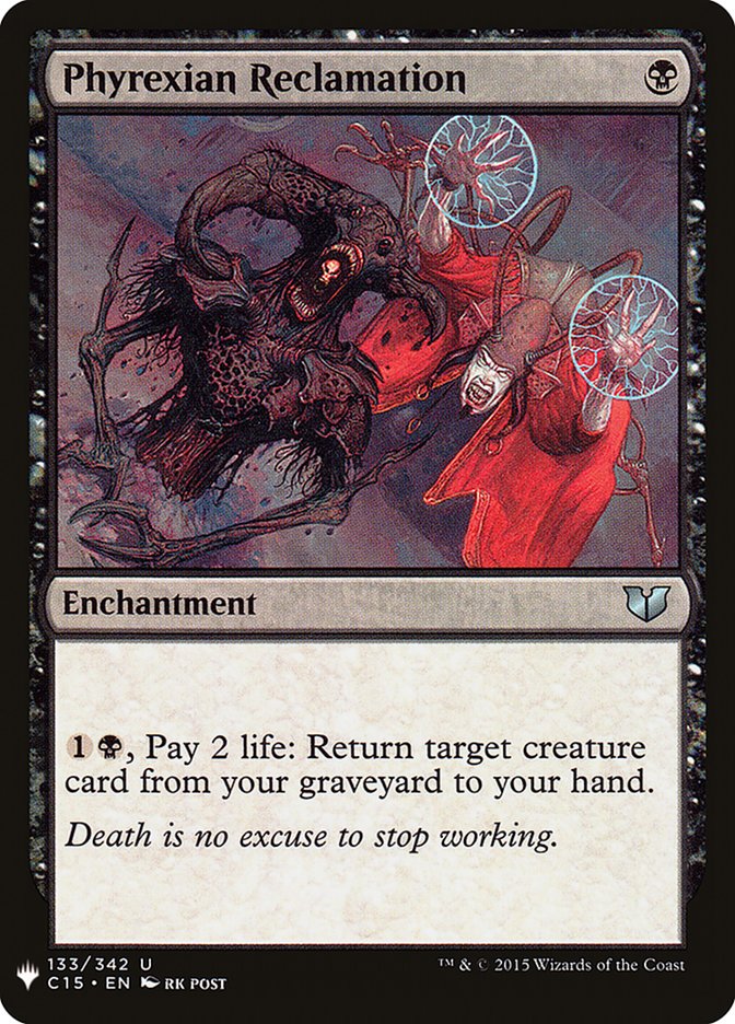 Phyrexian Reclamation [Mystery Booster] | Tabernacle Games