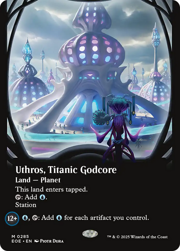Uthros, Titanic Godcore (Borderless) [Edge of Eternities] | Tabernacle Games