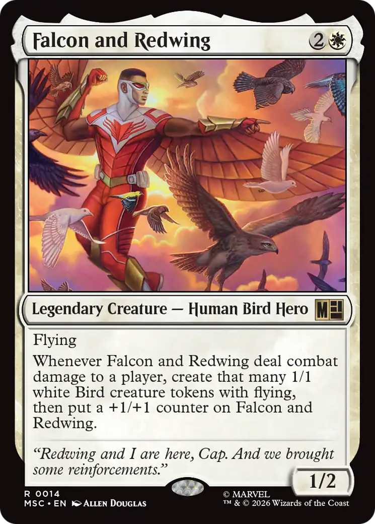Falcon and Redwing [Marvel Super Heroes Commander] | Tabernacle Games