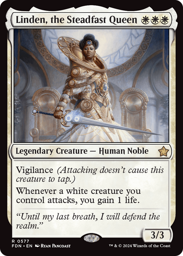 Linden, the Steadfast Queen [Foundations] | Tabernacle Games