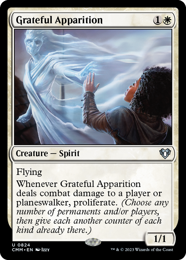 Grateful Apparition [Commander Masters] | Tabernacle Games