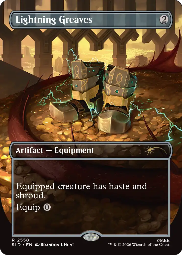 Lightning Greaves (2558) [Secret Lair Drop Series] | Tabernacle Games