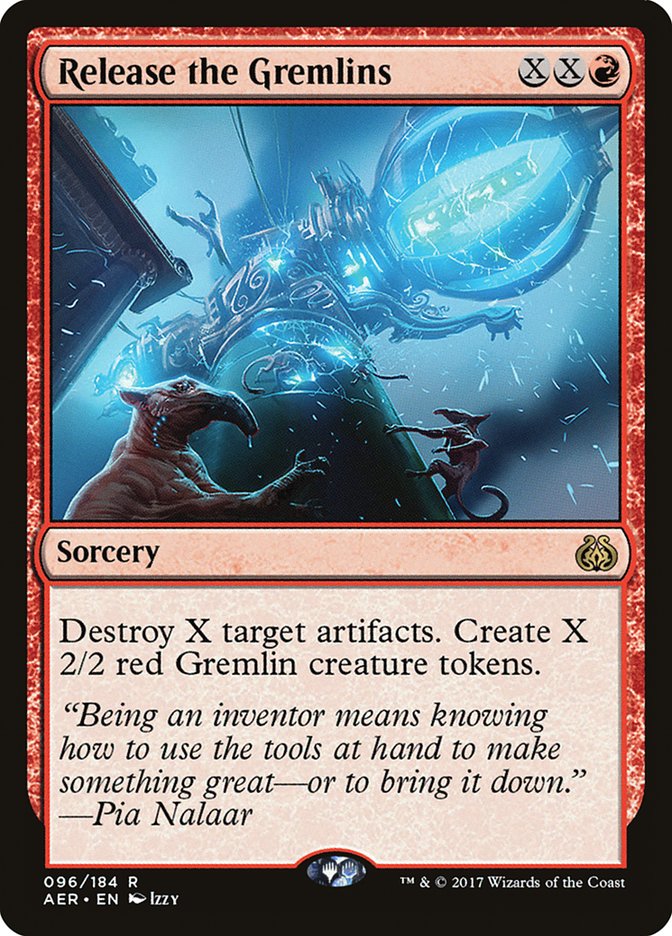 Release the Gremlins [Aether Revolt] | Tabernacle Games