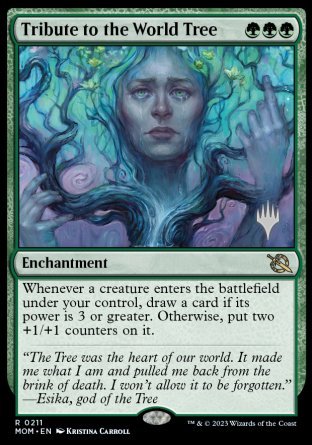 Tribute to the World Tree (Promo Pack) [March of the Machine Promos] | Tabernacle Games