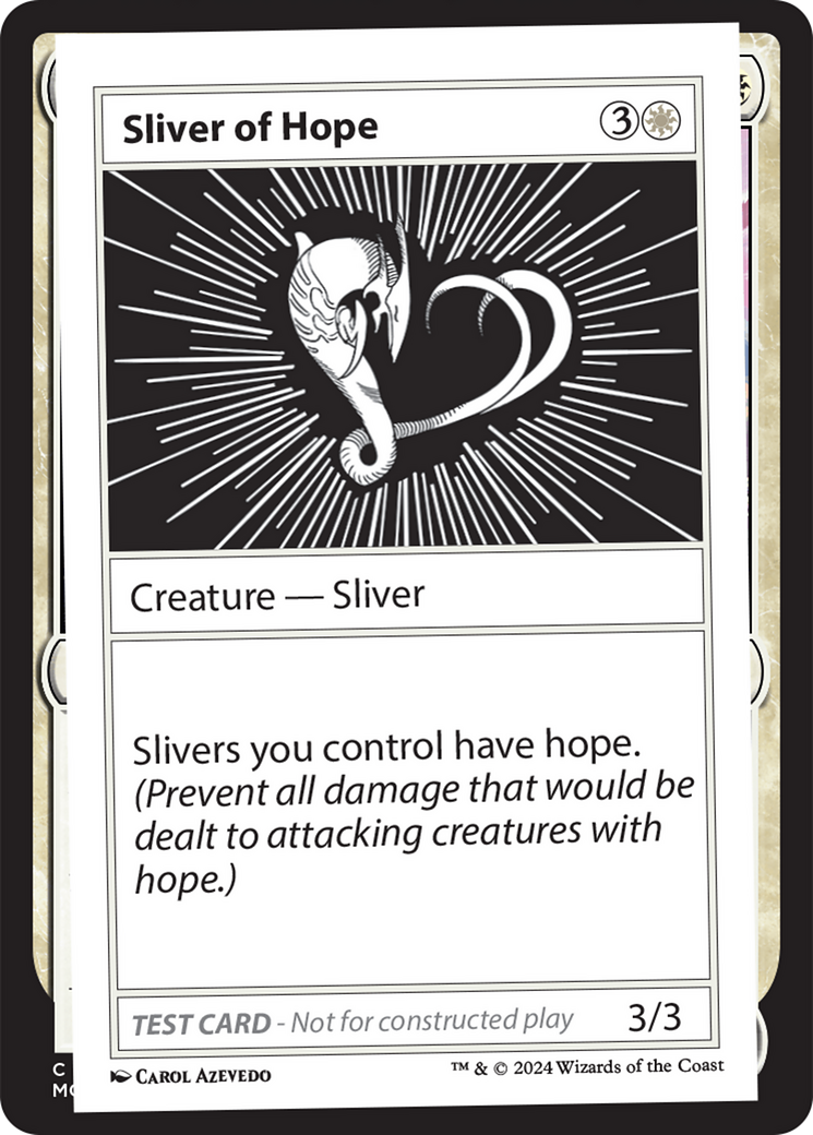 Sliver of Hope [Mystery Booster 2 Playtest Cards] | Tabernacle Games