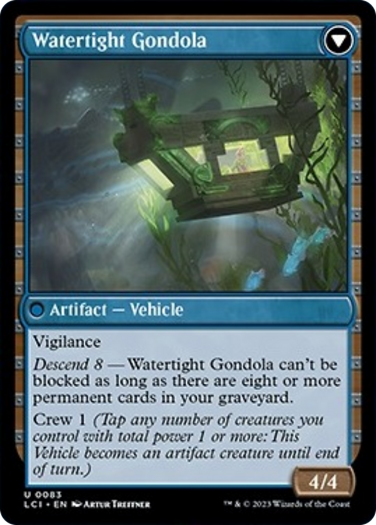 Waterlogged Hulk // Watertight Gondola [The Lost Caverns of Ixalan] | Tabernacle Games