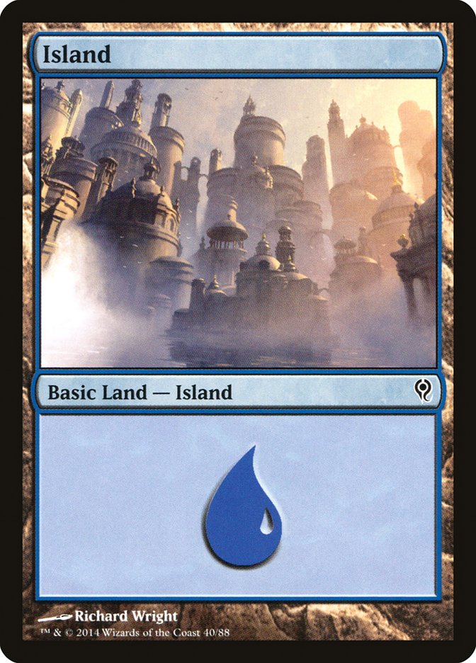 Island (40) [Duel Decks: Jace vs. Vraska] | Tabernacle Games