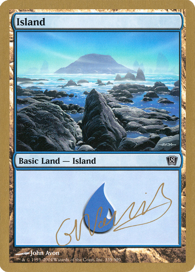 Island (gn335) (Gabriel Nassif) [World Championship Decks 2004] | Tabernacle Games