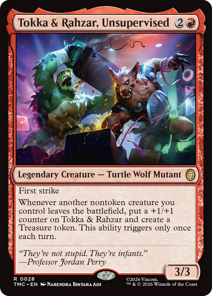Tokka & Rahzar, Unsupervised [Teenage Mutant Ninja Turtles Commander] | Tabernacle Games