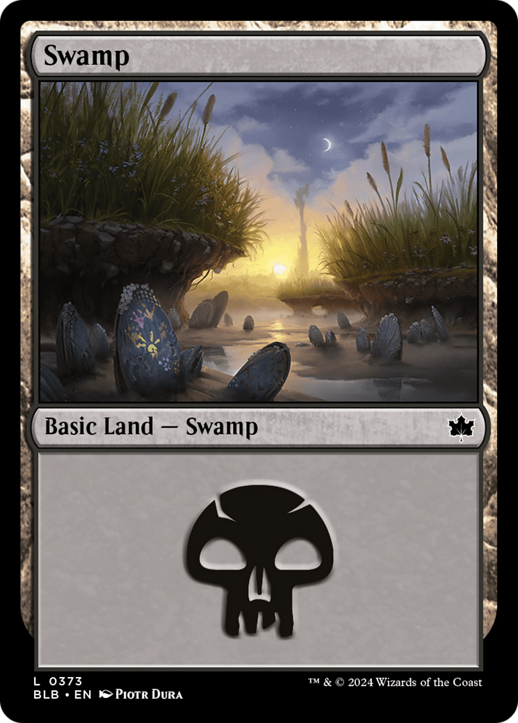 Swamp (0373) [Bloomburrow] | Tabernacle Games