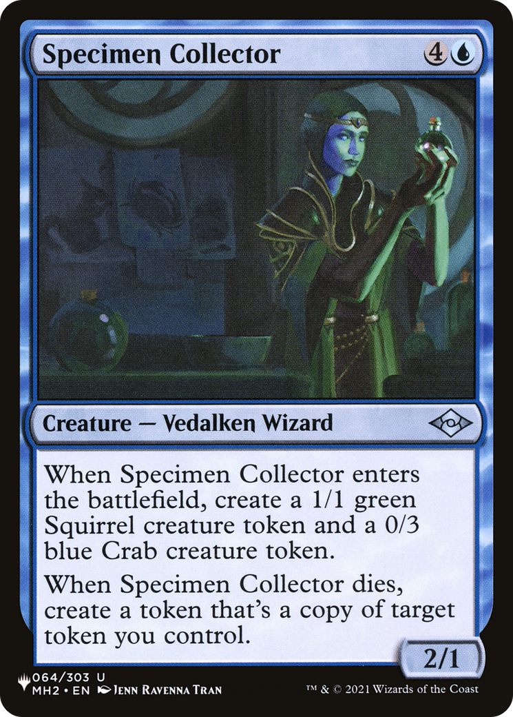 Specimen Collector [The List Reprints] | Tabernacle Games