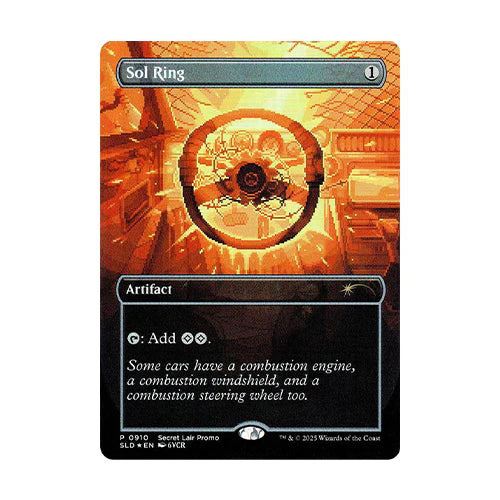Secret Lair Promo Sol Ring Rainbow Foil Edition | Tabernacle Games
