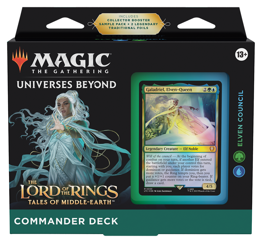 MTG The Lord of the Rings: Tales of Middle Earth Commander Decks | Tabernacle Games