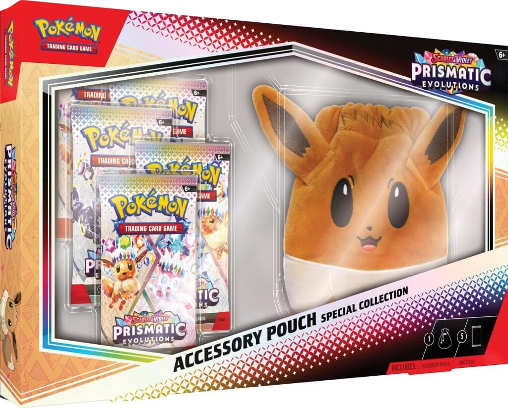 Prismatic Evolutions Accessory Pouch [PREORDER 25 APR 2025] | Tabernacle Games