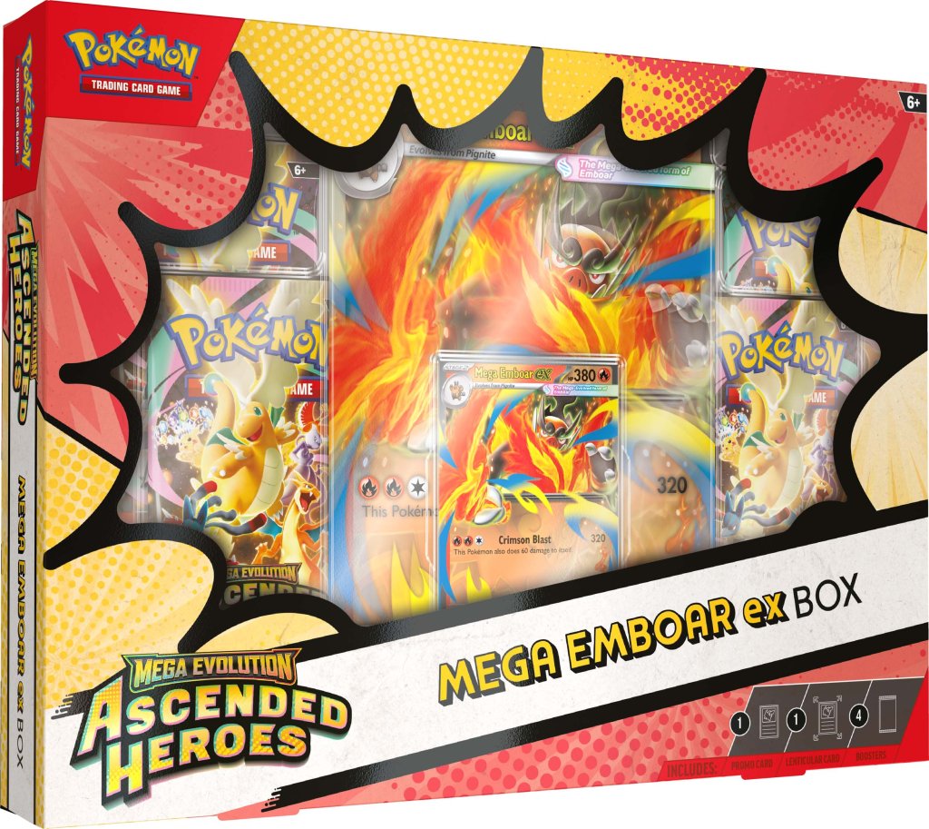 *LIMIT 1 PER CUSTOMER* Ascended Heroes Mega ex Box [PREORDER 24 APR] | Tabernacle Games