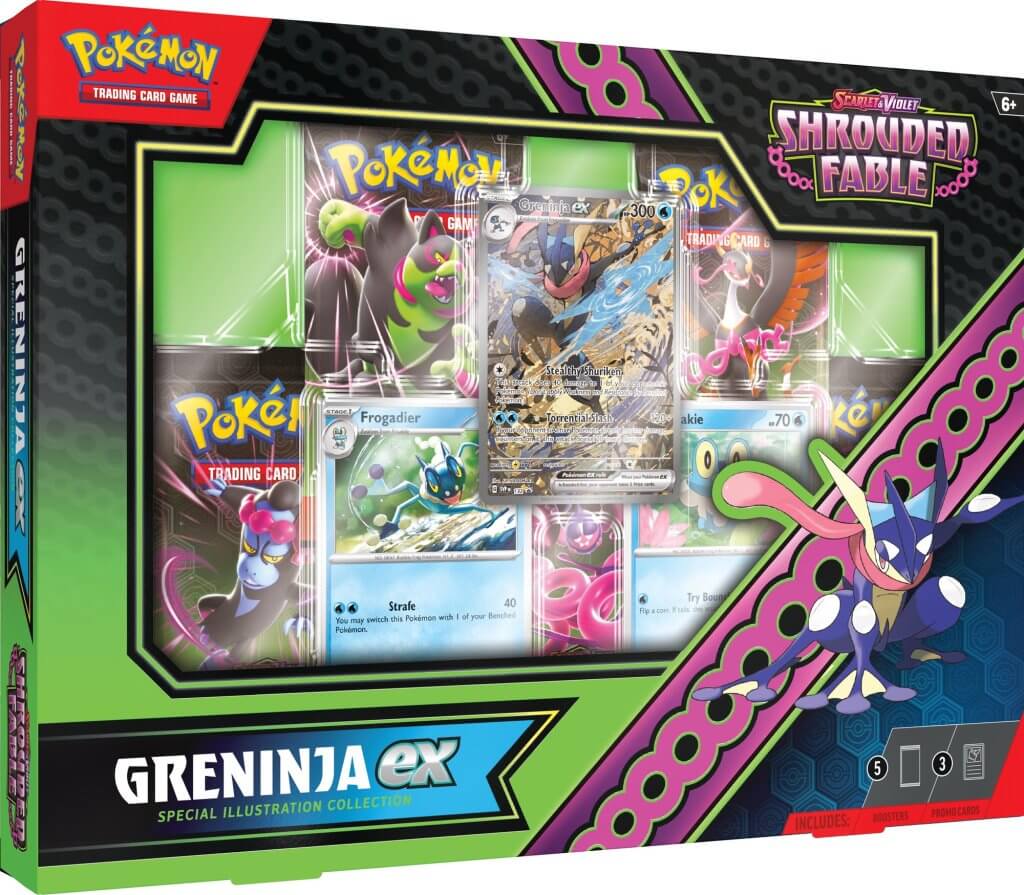 Shrouded Fable Kingdra/Greninja ex Special Collection [PREORDER 02 AUG] | Tabernacle Games