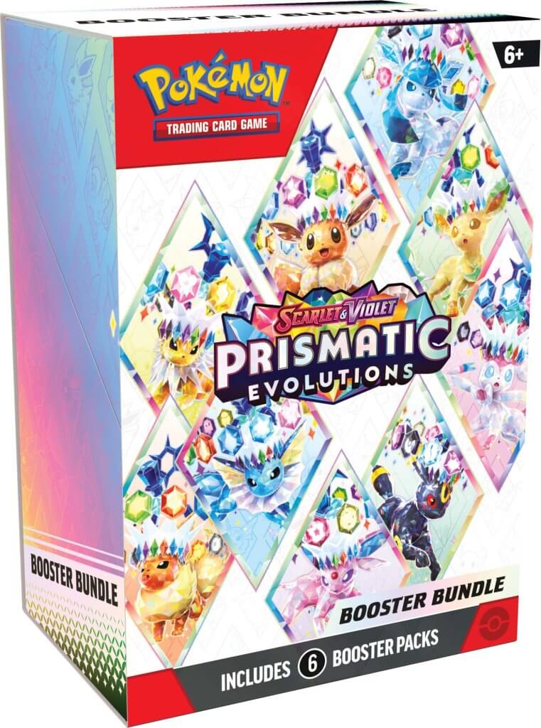 Prismatic Evolutions Booster Bundle [PREORDER 07 MAR 2025] | Tabernacle Games