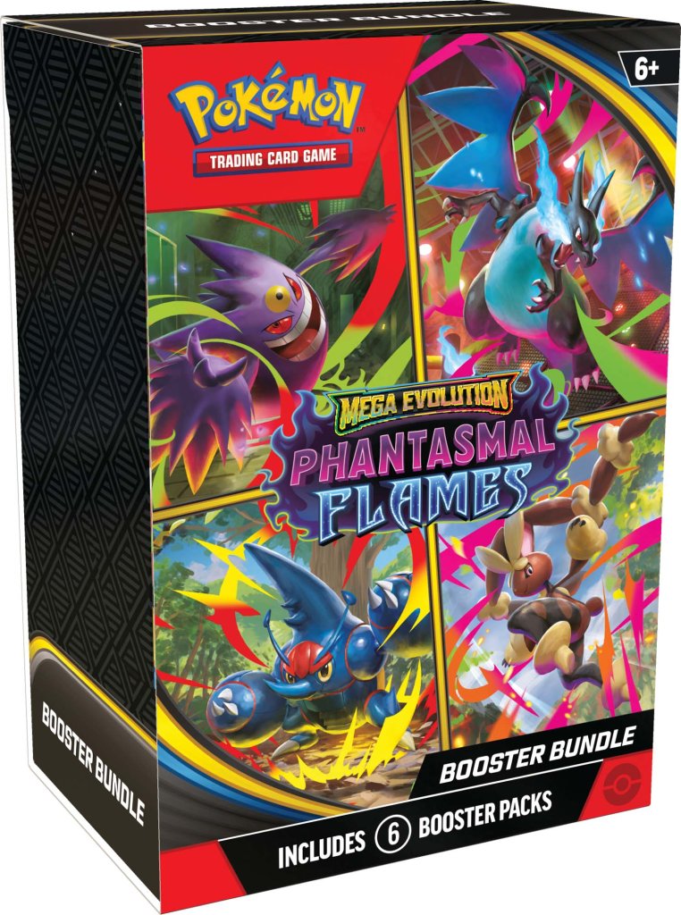 Pokemon TCG: Mega Evolution - Phantasmal Flames Booster Bundle | Tabernacle Games