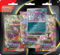 Pokemon TCG: Mega Evolution - Phantasmal Flames Three Booster Blister - sneasel | Tabernacle Games