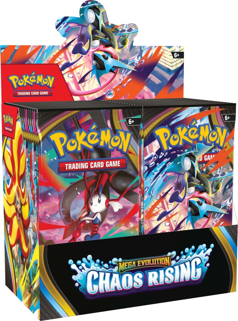 [LIMIT 2 PER CUSTOMER | PREORDER MAY 22] Chaos Rising Booster Box | Tabernacle Games