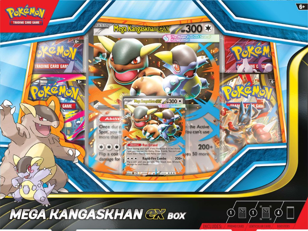 [LIMIT 1 PER CUSTOMER] Pokémon TCG: Mega Kangaskhan ex Box | Tabernacle Games