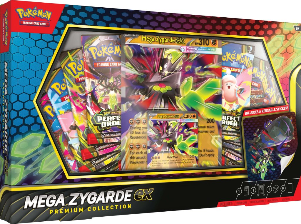 [PREORDER MAY 22 | LIMIT TWO PER CUSTOMER] Mega Zygarde ex Premium Collection | Tabernacle Games