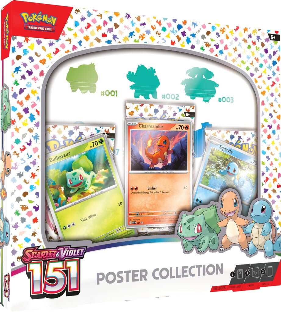 POKÉMON TCG Scarlet & Violet 151 Poster Collection [LIMIT ONE PER CUSTOMER] | Tabernacle Games
