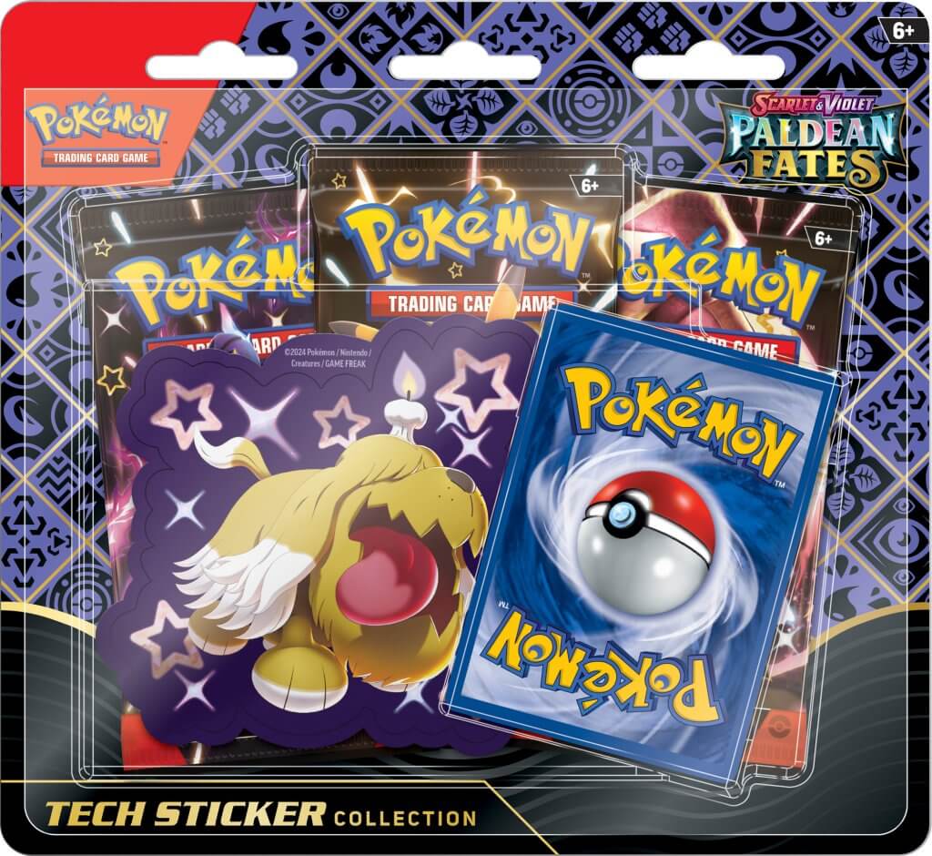 Paldean Fates Tech Sticker Blister | Tabernacle Games