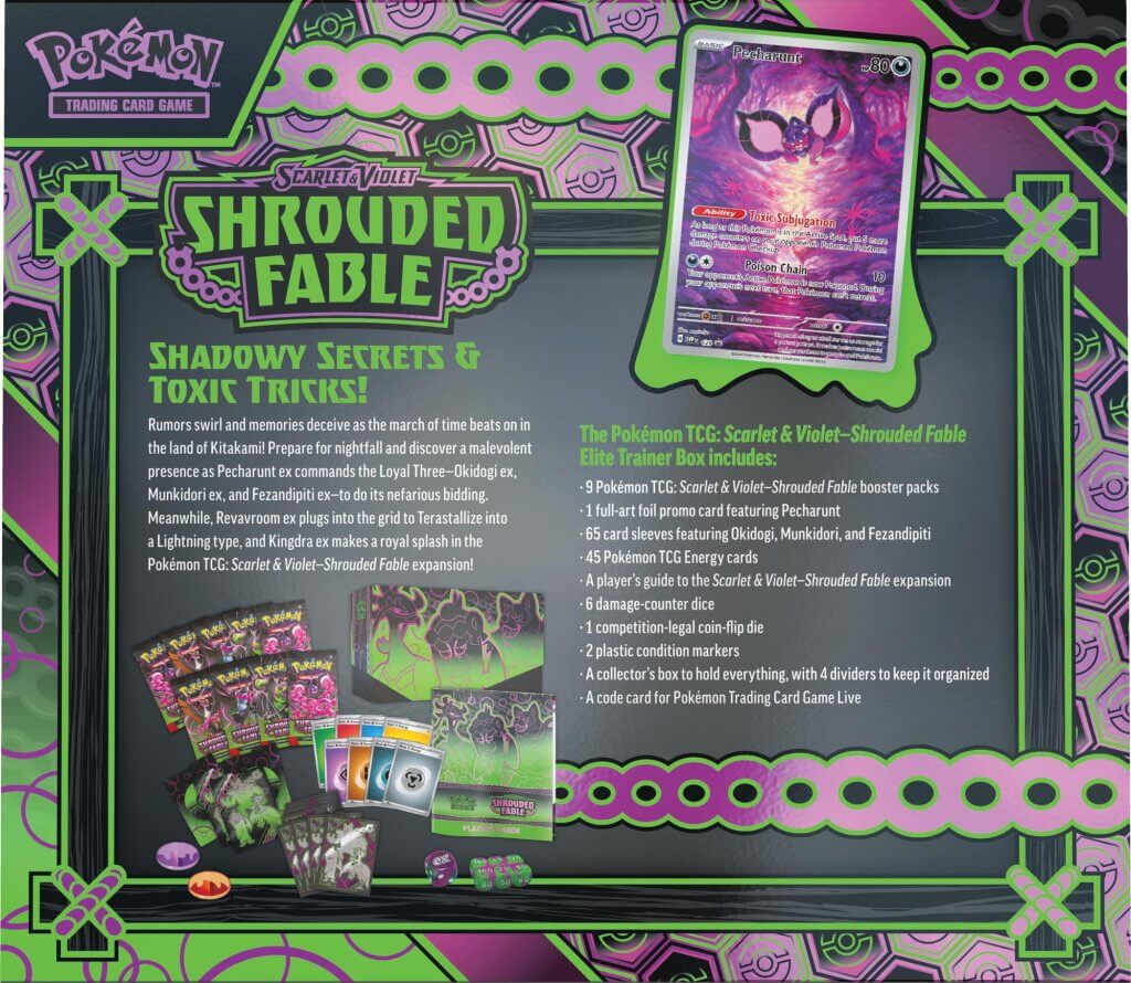 Shrouded Fable Elite Trainer Box [PREORDER 02 AUG] | Tabernacle Games